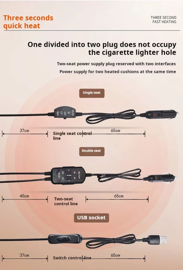 وسادة مقعد السيارة ساخنة مقعد واحد وسادة مقعد ساخنة مكتب وسادة مقعد ساخنة وسادة مربعة صغيرة وسادة مقعد السيارة Automot