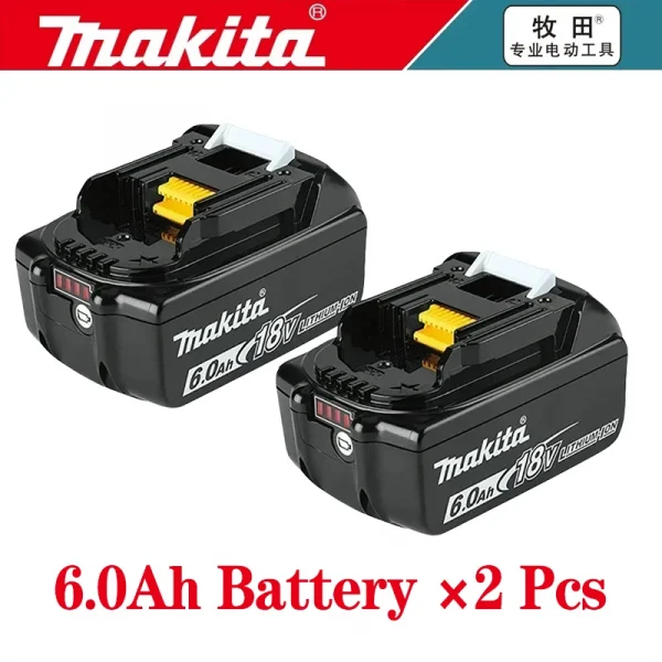 5Ah 6Ah 9Ah Fast DHL DELIVERY 100٪ بطارية أداة ماكيتا 18 فولت الأصلية ، لبطارية ماكيتا 18 فولت BL1850B BL1840B BL1830B BL1815️️