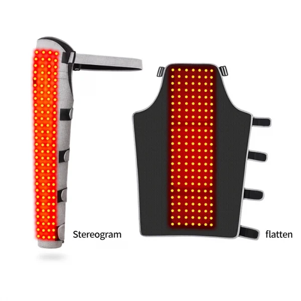 العلاج بالضوء الأحمر التدفئة الكهربائية لفافة الورك والساق - تخفيف آلام العضلات والحفاظ على الدفء وسادة العلاج الحراري الكهربائية إجهاد العضلات