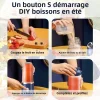 6 ألوان 400 مللي خلاط USB محمول كوب لصنع العصائر الكهربائية للسفر لأداة خلاط صغير للمطبخ عصير ميلك شيك