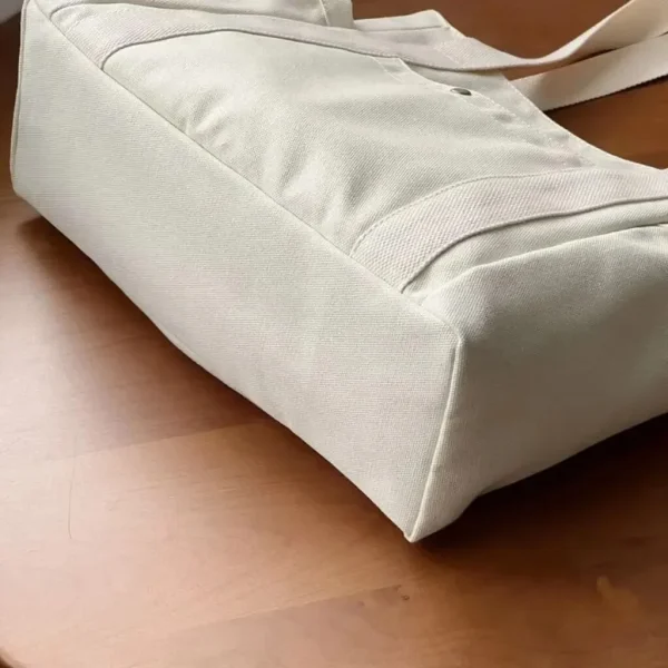 سعة كبيرة حمل حقيبة قماش قنب للعمل المنتهية ولايته عالية المظهر التنقل تنوعا الفن طالب الملابس كتاب حقيبة كتف حقيبة