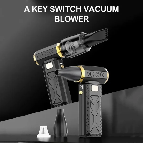 M18 فرش توربو منفاخ طائرة مروحة 400000 دورة في الدقيقة قوية الكهربائية المحمولة منظف الغبار 53 متر/الثانية نوع C شحن مروحة عنيفة