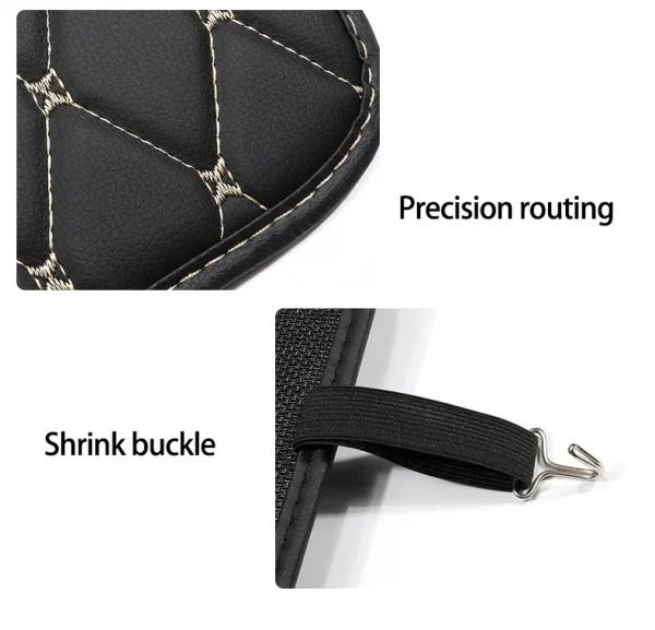 حصائر حماية المقعد الخلفي للسيارة من الجلد الجديد ضد الركل للأطفال،