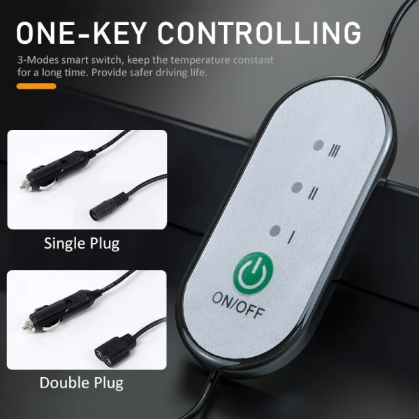 سيارة ساخنة غطاء مقعد 12/24 فولت 30 'سريع التدفئة وسادة مقعد العالمي مقعد السيارة سخان دائم القماش رشاقته لوحة التدفئة سيارة مقعد