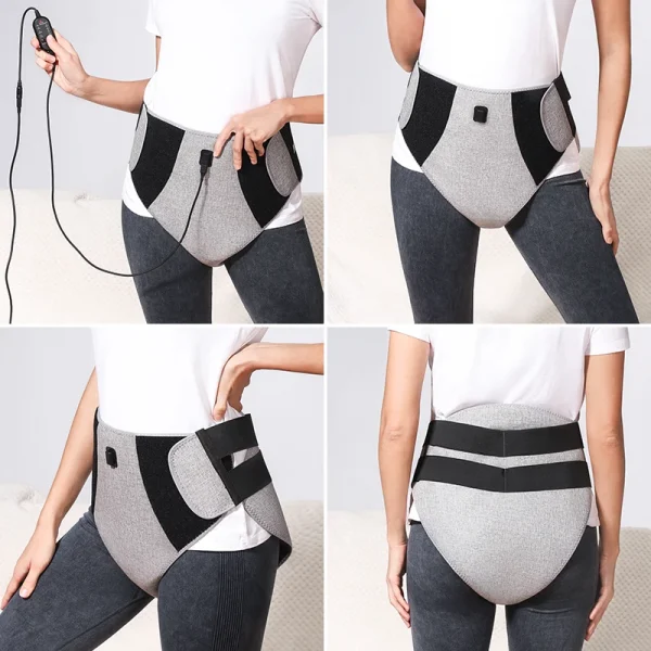 الضوء الأحمر الشتاء ساخنة ملابس اخلية حرارية الرجال النساء التدفئة الكهربائية الشتاء مكافحة البرد ملابس اخلية حرارية التدفئة مثلث السراويل