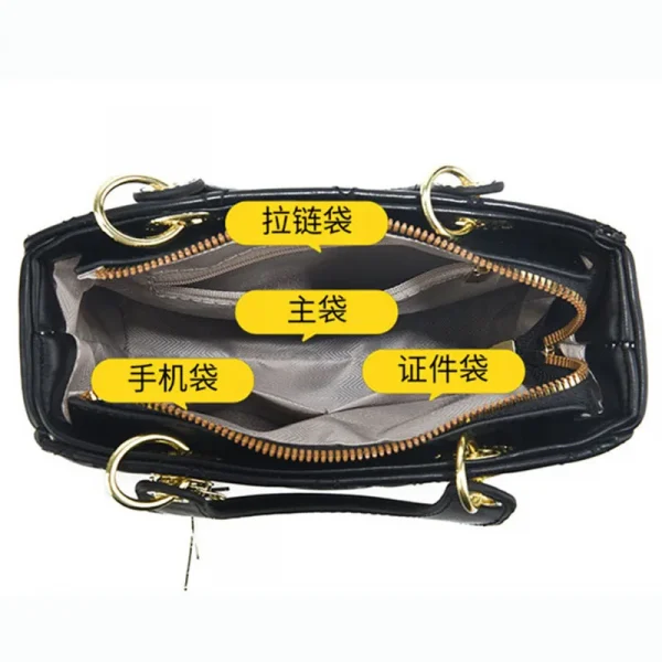 حقائب كتف نسائية جديدة لعام 2025 حقائب كتف نسائية فاخرة ذات تصميم كبير حقيبة كروس عصرية ذات سعة كبيرة