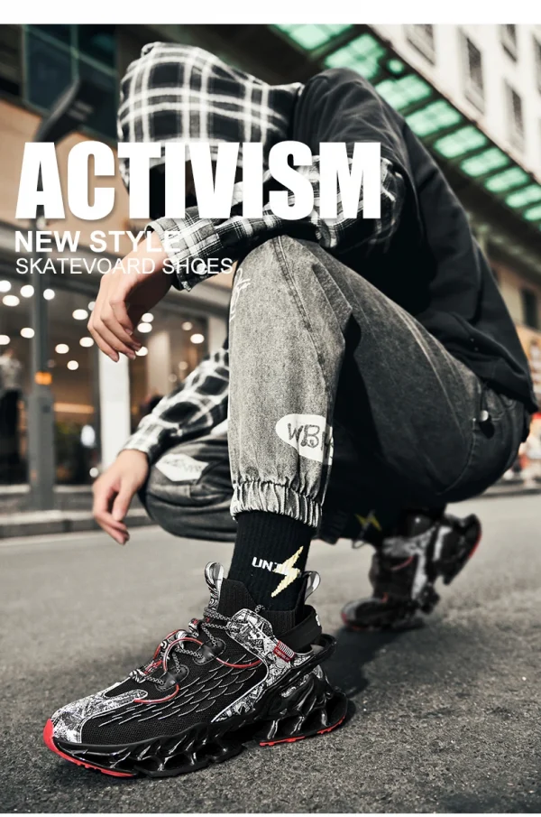 🔹 حذاء رياضي رجالي كاجوال بدون كعب