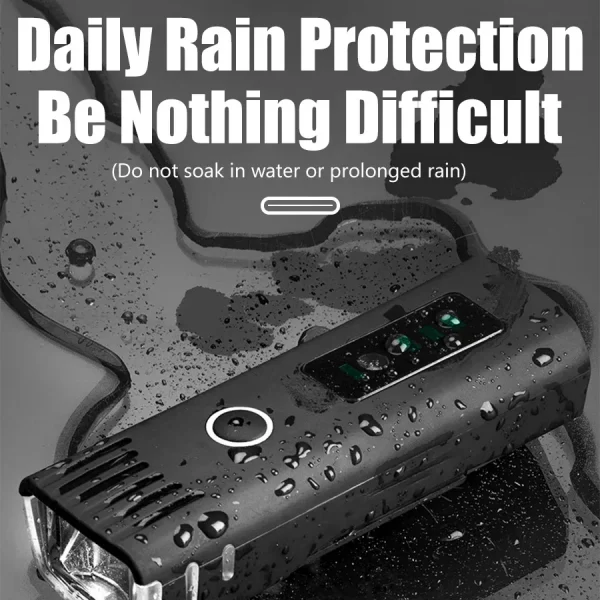 1000LM دراجة Led الجبهة ضوء LED USB قابلة للشحن الذكية الاستشعار الضوء الخلفي مقاوم للماء مصباح يدوي مشرق أضواء السلامة الدراجات