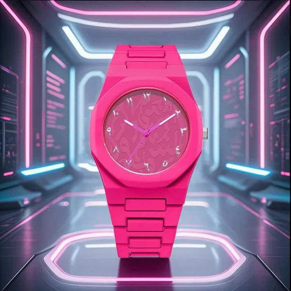 الساعات الرياضية الشعبية في الشرق الأوسط للرجال والنساء ساعات الكوارتز الدوبامين المتخصصة أزياء الفولاذ المقاوم للصدأ للماء