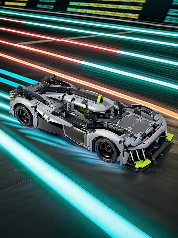 2026 جديد 1:10 مقياس 1775 قطعة سباق السيارات الرياضية نموذج بناء عدة الكبار والأطفال الميكانيكية سرعة السوبر هدايا عيد الميلاد