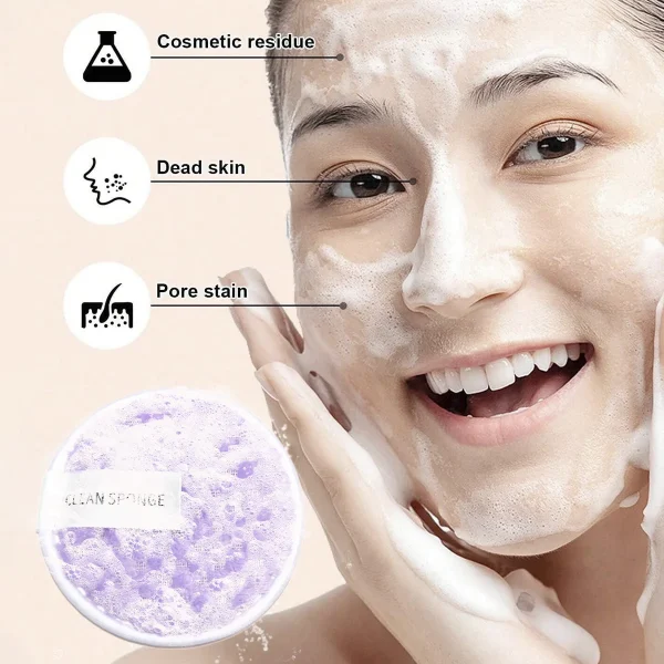 طقم مكياج مكون من 33 قطعة من إسفنجات التجميل الكبيرة والصغيرة لتطبيق مكياج خالٍ من العيوب وإزالة المكياج