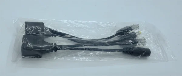 POE كابل الطاقة السلبية عبر إيثرنت كابل محول الفاصل RJ45 حاقن وحدة امدادات الطاقة 12-48 فولت الخائن عدة لكاميرا IP