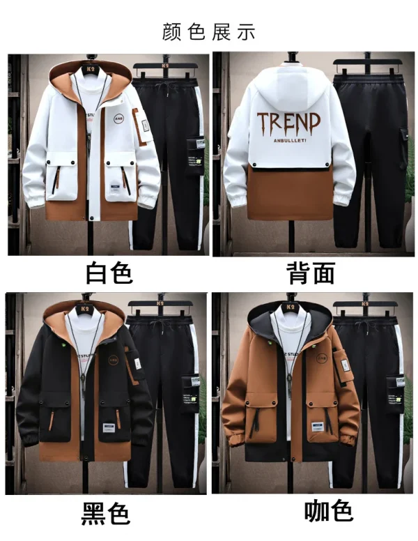 سترة بسحاب عادي مقاومة للرياح 2023 ربيع رجال بغطاء رأس وسترة مطبوعة صيحة هيب هوب أعلى سعر منخفض للرجال