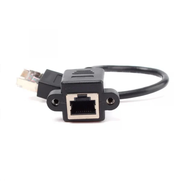 telephone extension cable ,RJ45(8p8c) extension cable RJ12(6P6C) male to female cable with shield brand factory product