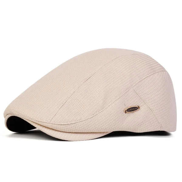 الرجال الجانب التسمية بلون موزع الصحف قبعات الرسامين البريطانيين القبعات الربيع والخريف قبعة مسطحة الهيب هوب القبعات