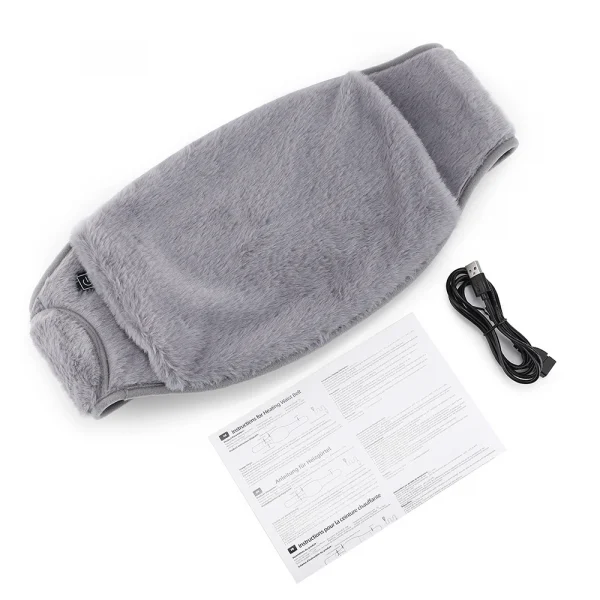 3 مستويات لوحة التدفئة الكهربائية الجرافين حزام الرحم الباردة واقية من اليد الخصر الاحترار وسادة USB إعادة شحن البطن دفئا