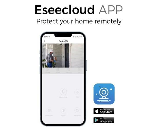 Hiseeu 3/5MP 10CH NVR مع شاشة 10.1 بوصة مجموعة كاميرات أمنية لاسلكية في الهواء الطلق كاميرا IP مقاومة للماء مجموعة نظام المراقبة بالدوائر التليفزيونية المغلقة