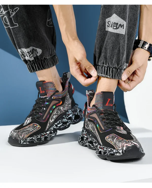 أحذية رجالية أحذية رياضية رجل أحذية رجالية عادية تنيس أحذية فاخرة مدرب سباق تنفس أحذية موضة احذية الجري للنساء