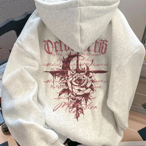 العصرية الأكثر مبيعا النمط الأمريكي جديد الخريف الشتاء مقنعين البلوز الصوف الدفء مريحة تنوعا لينة كلا البالغين الرجال