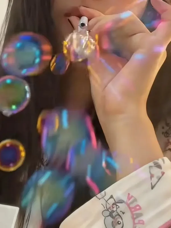 لعبة صندوق سجائر مضحكة على شكل إنستغرام، هدية للأصدقاء، جهاز محمول خارجي لآلة الفقاعات