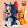 أنيمي توم وجيري ألعاب من نسيج مخملي شخصيات الفيلم الكرتون القط الفأر لطيف Plushies محشوة الحيوان ألعاب الدمى للأطفال هدية شحن مجاني