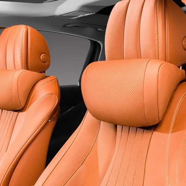 وسادة رقبة لمسند الرأس لمقعد السيارة العالمي، مسند رقبة مريح ثلاثي الأبعاد أثناء السفر، دعم ناعم ومريح للرقبة، حماية للرقبة