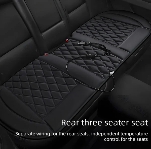 سيارة الحرارة وسادة مقعد التدفئة الكهربائية حصيرة العالمي الشتاء تصميم جديد 12 فولت/24 فولت وسادة للمقعد للمركبات التدفئة وسادة يغطي