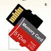 بطاقة ذاكرة ذات سعة صغيرة 64 ميجابايت 128BM 256 ميجابايت 512 ميجابايت بطاقة صغيرة 128 ميجابايت بطاقة SD بطاقة صغيرة