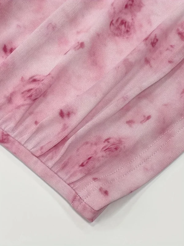 Solid Tie Shoulder Ruched Wide Strap Slim Fit Crop Top for Women Summer 2025 Y2K Clothes Pink Backless Cami Top Streetwear