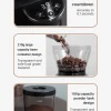 مطحنة قهوة HiBREW مطحنة قهوة كهربائية أوتوماتيكية مع 31 تروسًا لقهوة الإسبريسو الأمريكية صب فوق تخزين الفول البصري G3