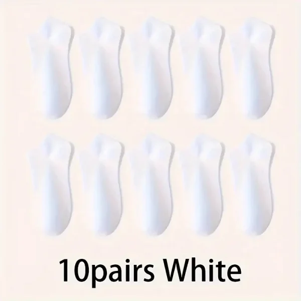 5/10 جوارب للكاحل مريحة للجنسين، قابلة للتنفس وخفيفة الوزن - مثالية للرياضة والارتداء اليومي