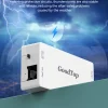 GoodTop 2 Port 100M POE Extender 1 to 2 PoE Repeater IEEE802.3af/at 4KV Lighting Protection Plug&Play 48V 30W for POE Camera