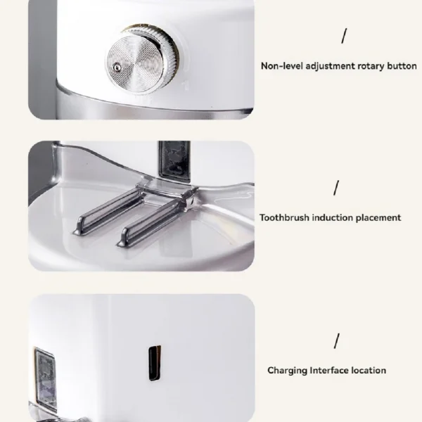 عصارة معجون أسنان أوتوماتيكية قابلة للإزالة بدون حفر.