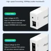 GoodTop 2 Port 100M POE Extender 1 to 2 PoE Repeater IEEE802.3af/at 4KV Lighting Protection Plug&Play 48V 30W for POE Camera