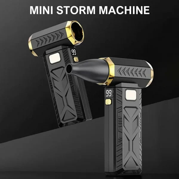 M18 فرش توربو منفاخ طائرة مروحة 400000 دورة في الدقيقة قوية الكهربائية المحمولة منظف الغبار 53 متر/الثانية نوع C شحن مروحة عنيفة