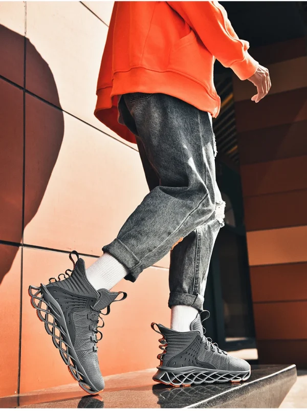 🔹 حذاء رياضي رجالي كاجوال بدون كعب