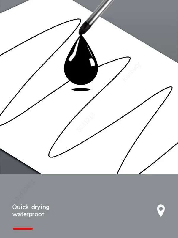 4 قطعة/المجموعة 20 مللي متر ثقب عميق طويل بنك الاستثمار القومي رئيس علامات للمعادن ثقب القلم مقاوم للماء الحمام النجارة الديكور متعددة الأغراض