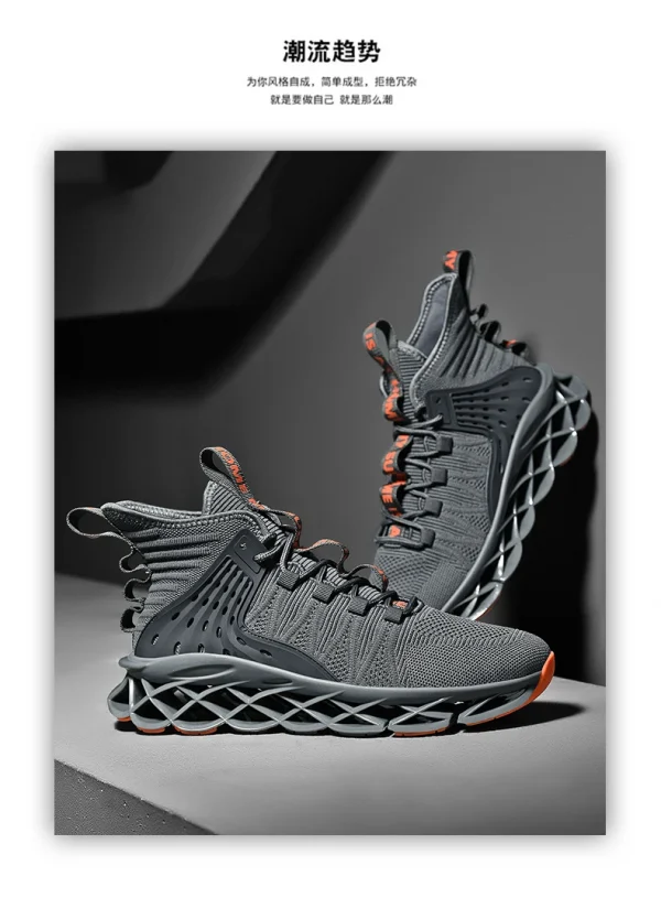 🔹 حذاء رياضي رجالي كاجوال بدون كعب