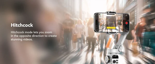 AOCHUAN Smart X2 3 Axis Gimbal Stabilizer للهواتف الذكية iPhone و Android Gimbal مع شاشة LED مدمجة لعمود التمديد