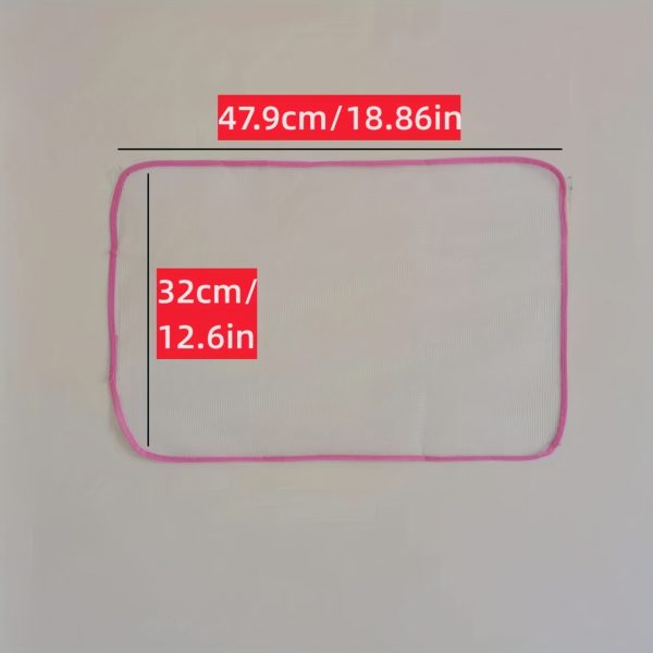 Protective Ironing Cloth High Temperature Board Press Mesh Insulation Pad Guard Protection Clothing Home Accessories Color Random