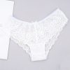 عبوة من 6 سراويل داخلية نسائية من الدانتيل بخصر منخفض