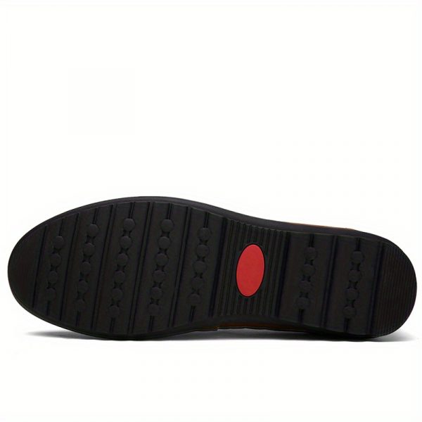 حذاء لوفر رجالي مريح غير قابل للانزلاق من الجلد الصناعي