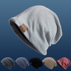 قبعة للجنسين |  أسود، خفيف الوزن، قماش، قفل تبديل، نمط حضري، مثالي للربيع/الخريف/الشتاء