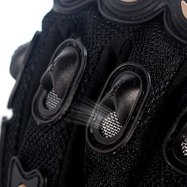 قفازات دراجات نارية بشاشة لمس قابلة للتنفس لجميع المواسم.