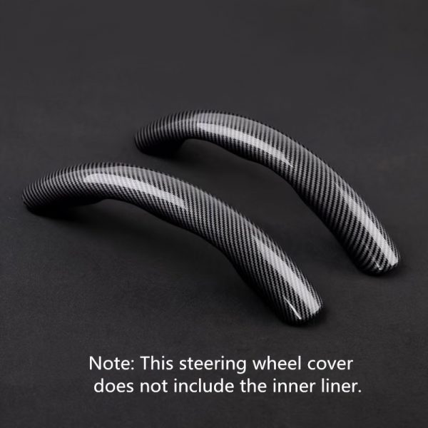 قم بترقية تجربة القيادة الخاصة بك مع غطاء عجلة القيادة المصنوع من ألياف الكربون غير القابل للانزلاق!