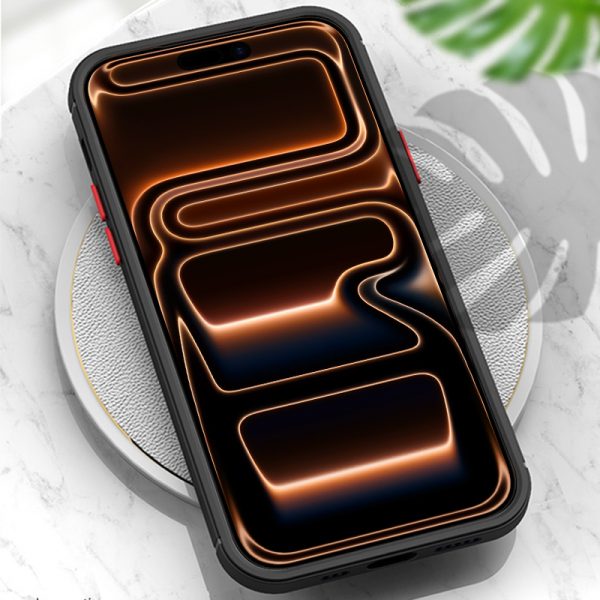 حافظة لهاتف آيفون اير 17 16 15 14 13 برو ماكس 12 برو 16 بلس 16e 11 لهاتف Magsafe مضاد للصدمات