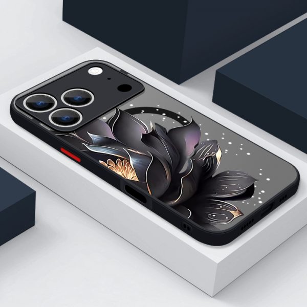 حافظة لهاتف آيفون اير 17 16 15 14 13 برو ماكس 12 برو 16 بلس 16e 11 لهاتف Magsafe مضاد للصدمات